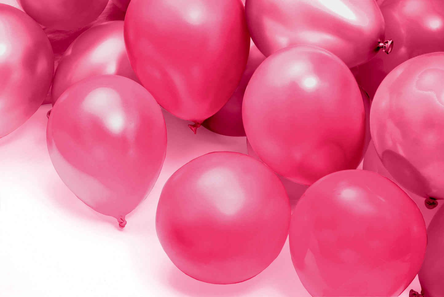 BIO Luftballons Pink Metallic • MADE IN EU • 100% Naturlatex