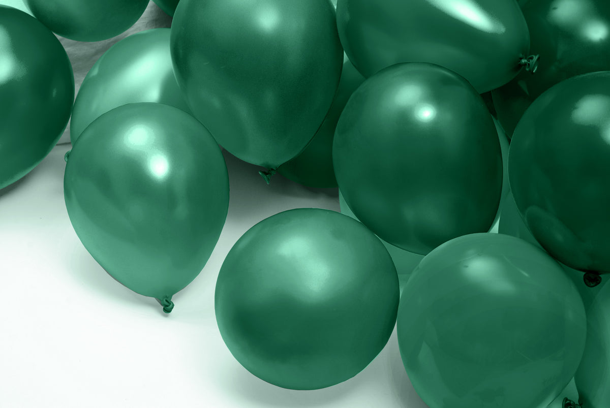 Luftballons Dunkelgrün • MADE IN EU • 100% Naturlatex