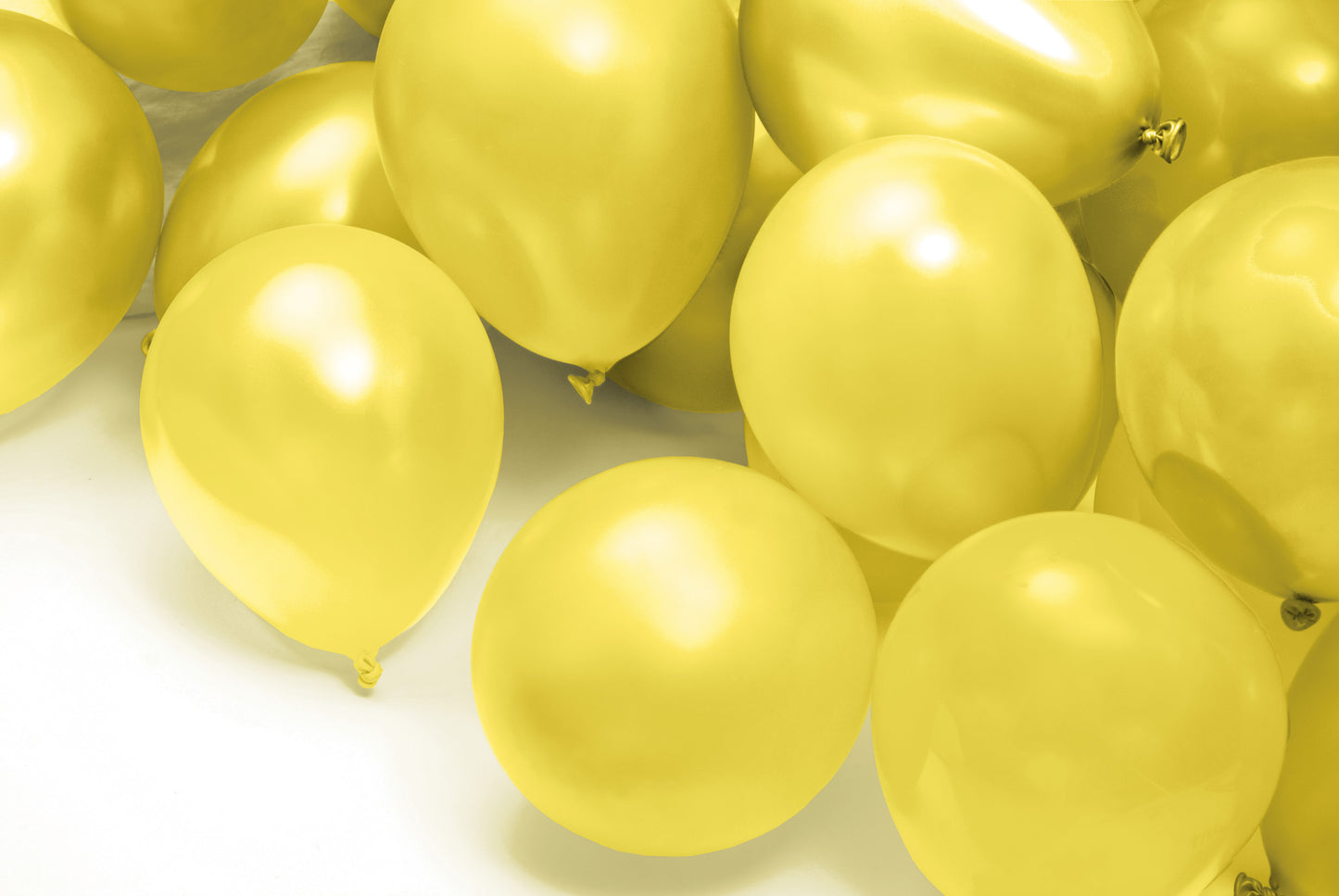 BIO Luftballons Gelb • MADE IN EU • 100% Naturlatex