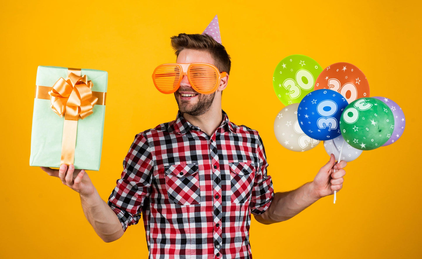 Zahlen Luftballons - Zahl 30 - 21 Ballons + Zubehör - Bastelbaer-Shop