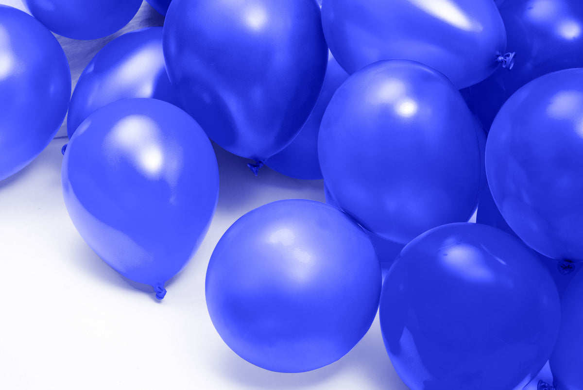 Luftballons Blau • MADE IN EU • 100% Naturlatex