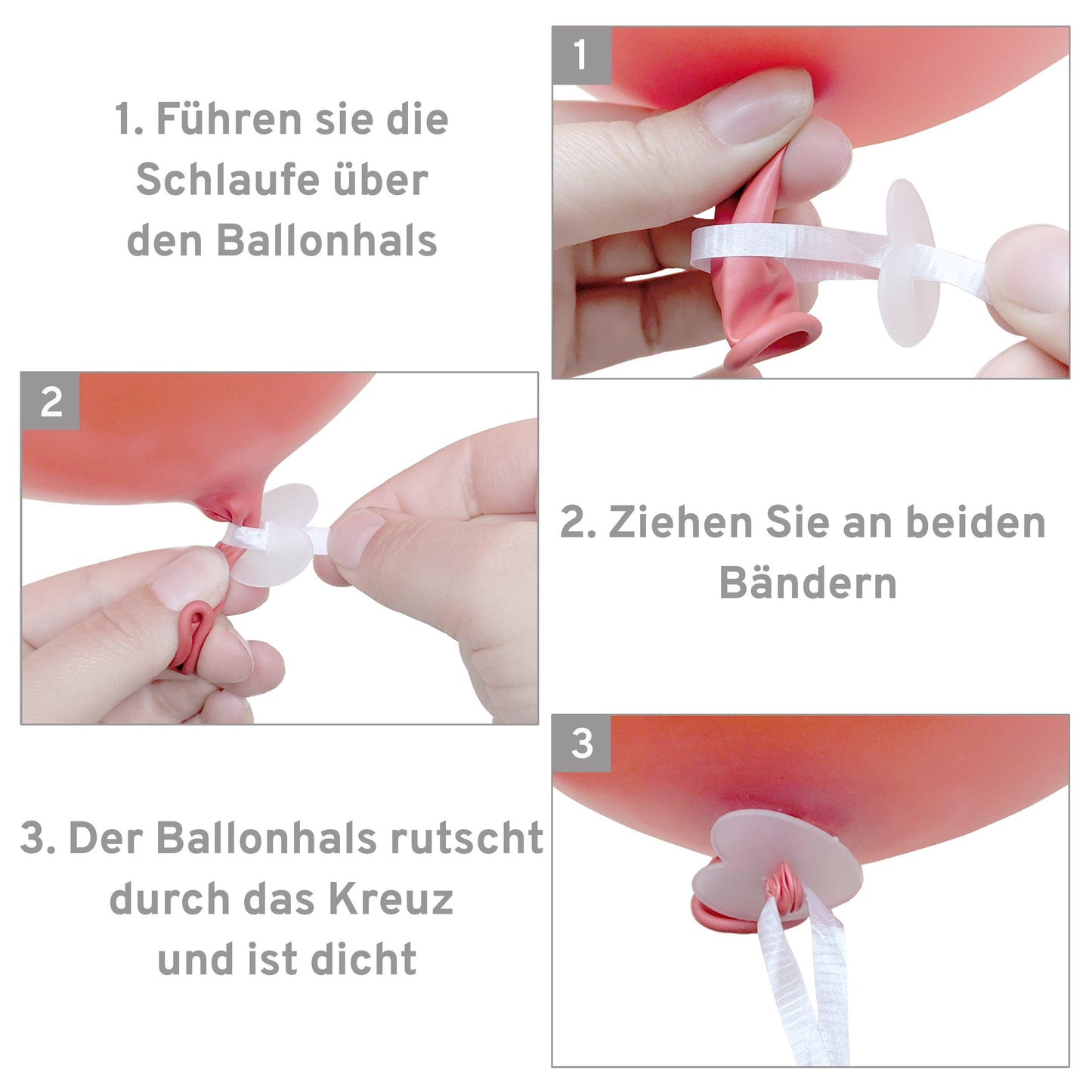 Zahlen Luftballons - Zahl 20 - 21 Ballons + Zubehör - Bastelbaer-Shop