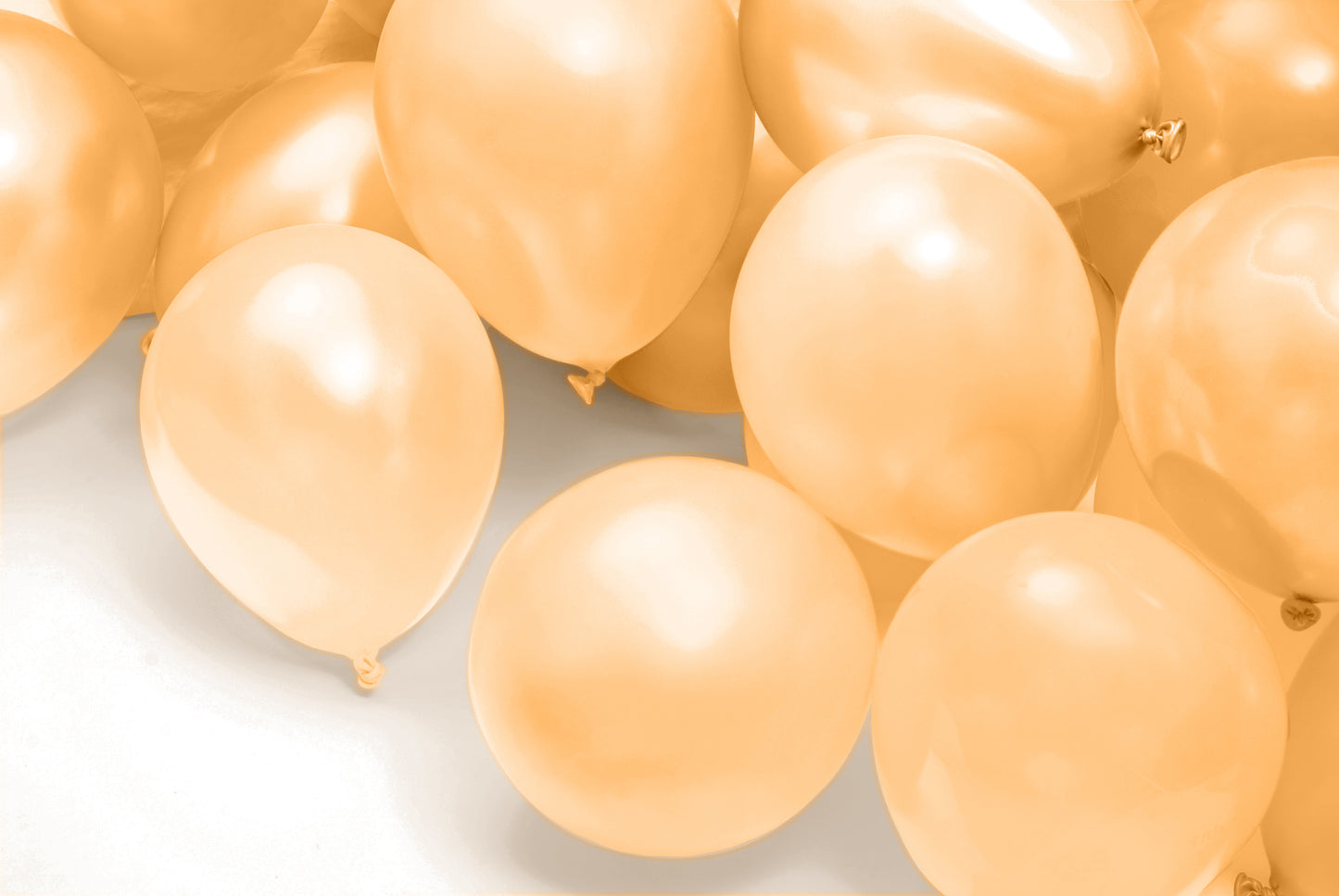 BIO Luftballons Apricot • MADE IN EU • 100% Naturlatex