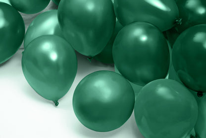 BIO Luftballons Dunkelgrün • MADE IN EU • 100% Naturlatex