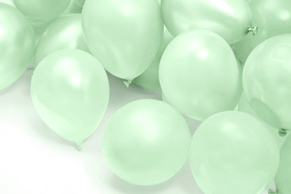 BIO Luftballons Mint • MADE IN EU • 100% Naturlatex