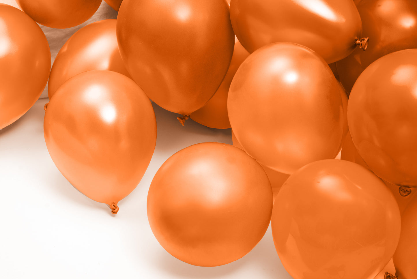 BIO Luftballons Orange • MADE IN EU • 100% Naturlatex