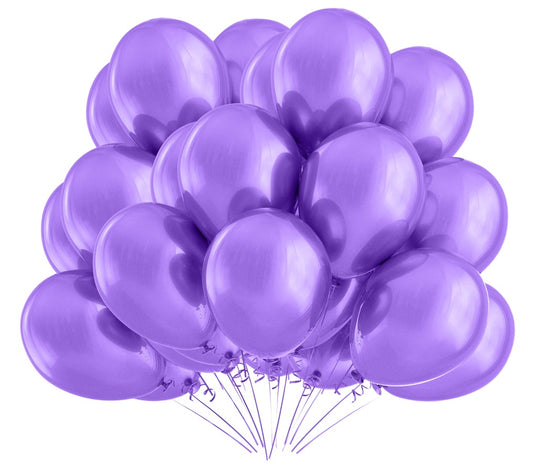 BIO Luftballons Lila • MADE IN EU • 100% Naturlatex
