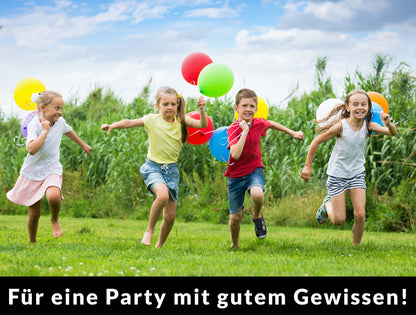 100 Premium Ballonverschlüsse für Helium