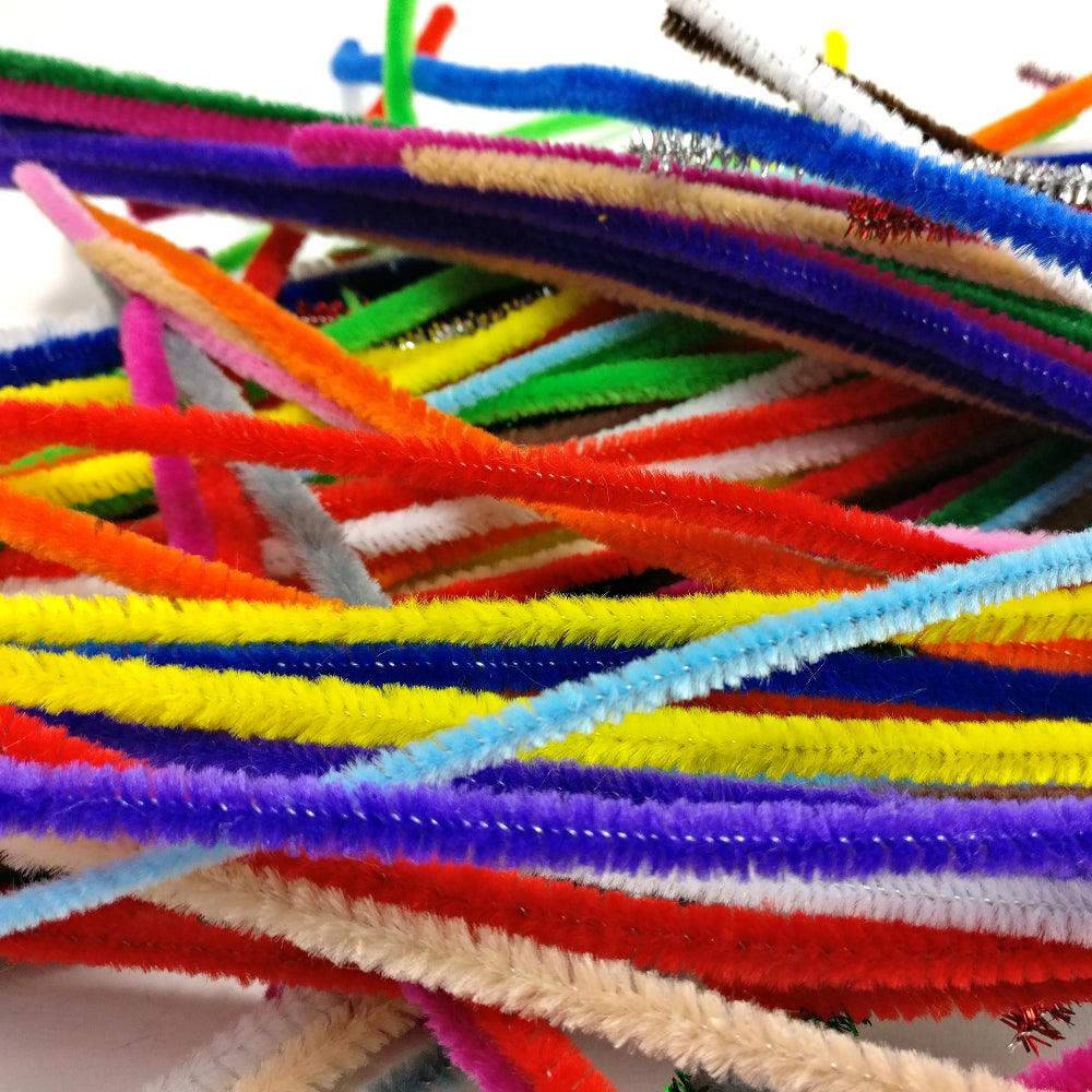 Pfeifenputzer 200 Pfeiffenreiniger in 20 Farben - Bastelbaer-Shop