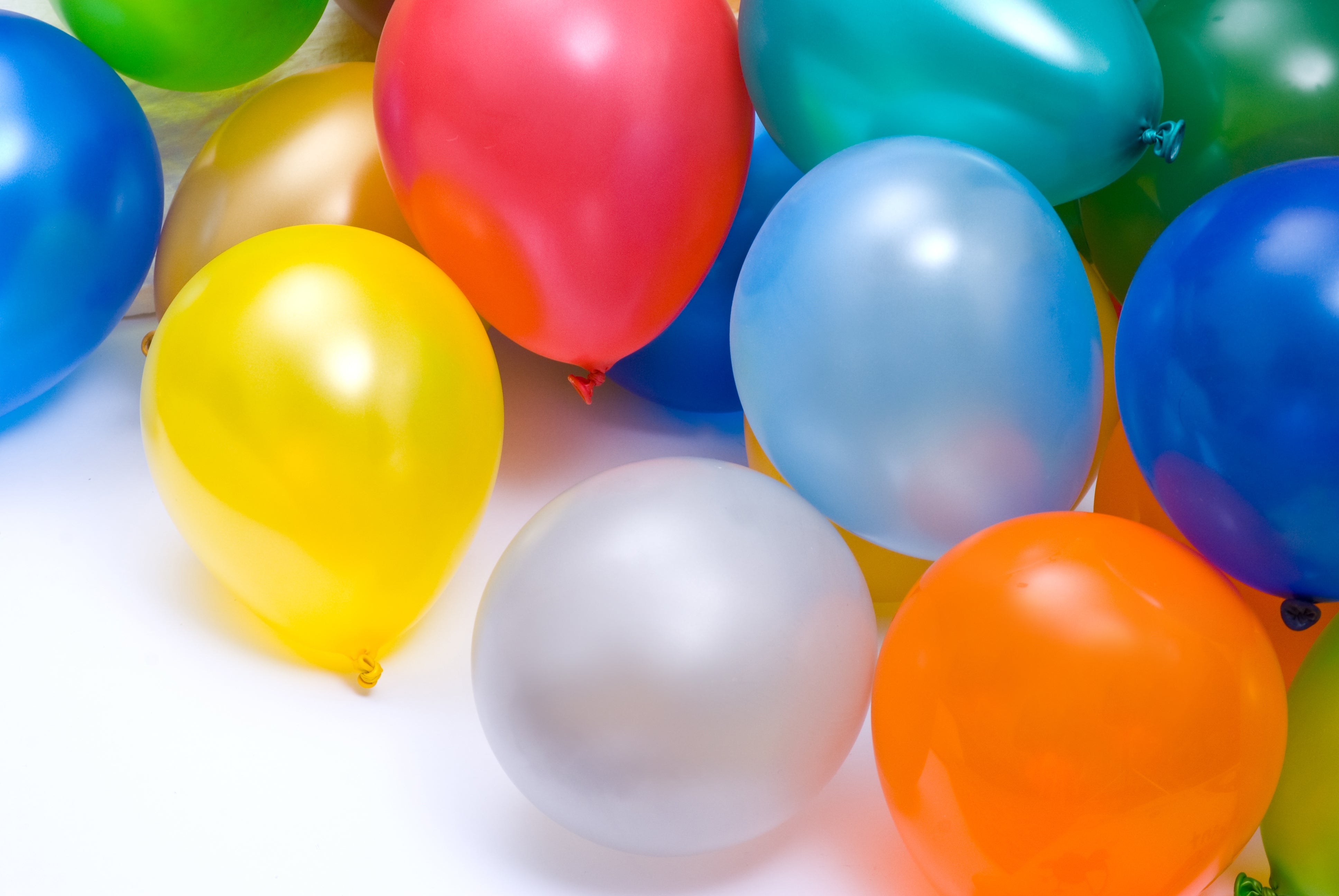BIO Luftballons Geburtstag [50 Stück] Metallic • MADE IN EU • Zertifiziert nachhaltige Bio Ballons • 100% Naturlatex