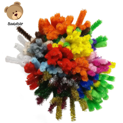 Pfeifenputzer 200 Pfeiffenreiniger in 20 Farben - Bastelbaer-Shop