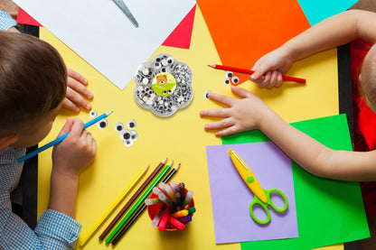 600 Wackelaugen - Box - groß mittel klein - Bastelbaer-Shop