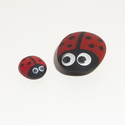 Wackelaugen Selbstklebend - 200 Stück - 5 Größen - von 5 bis 14 mm - Bastelbaer-Shop