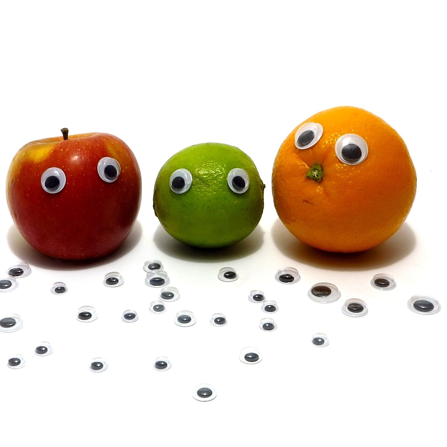 600 Wackelaugen - Box - groß mittel klein - Bastelbaer-Shop