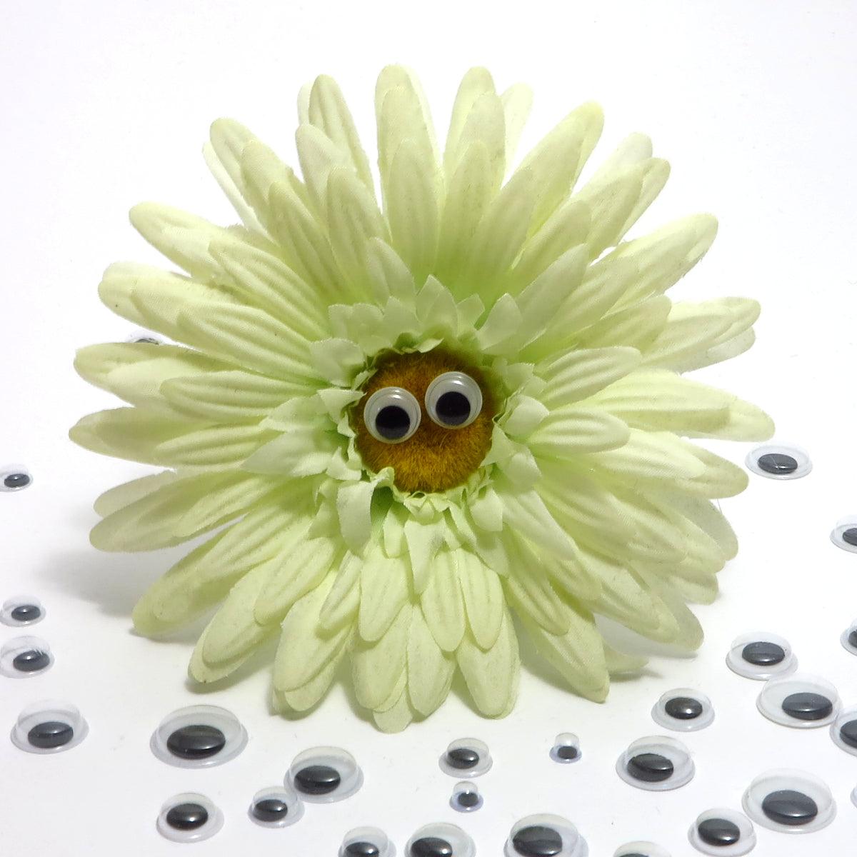 Wackelaugen Selbstklebend - 200 Stück - 5 Größen - von 5 bis 14 mm - Bastelbaer-Shop