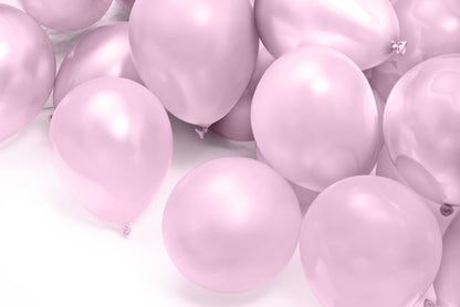 BIO Rosa Luftballons • MADE IN EU • 100% Naturlatex • Ø34 cm